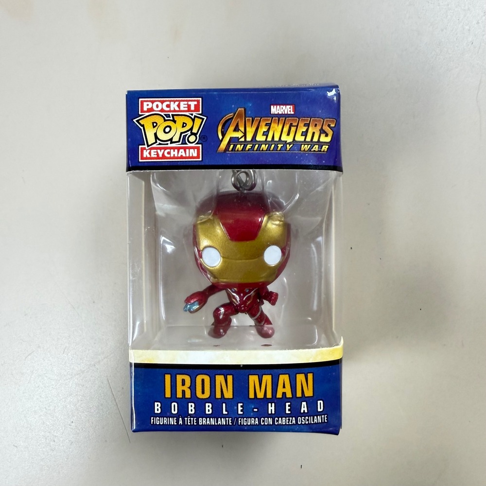 Funko Pocket Pop Keychain Marvel Avengers Infinity War Iron Man Bobble-Head